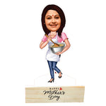Personalized Caricature For Mother | M12