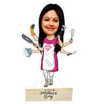 Personalized Caricature For Mother | M01