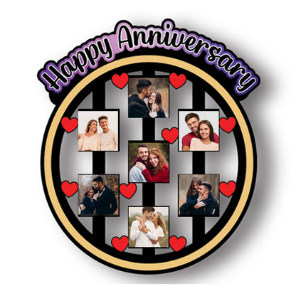 Happy Anniversary Neon Frame |  12 Inches