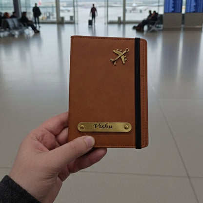 Personalized Passport Cover | Tan