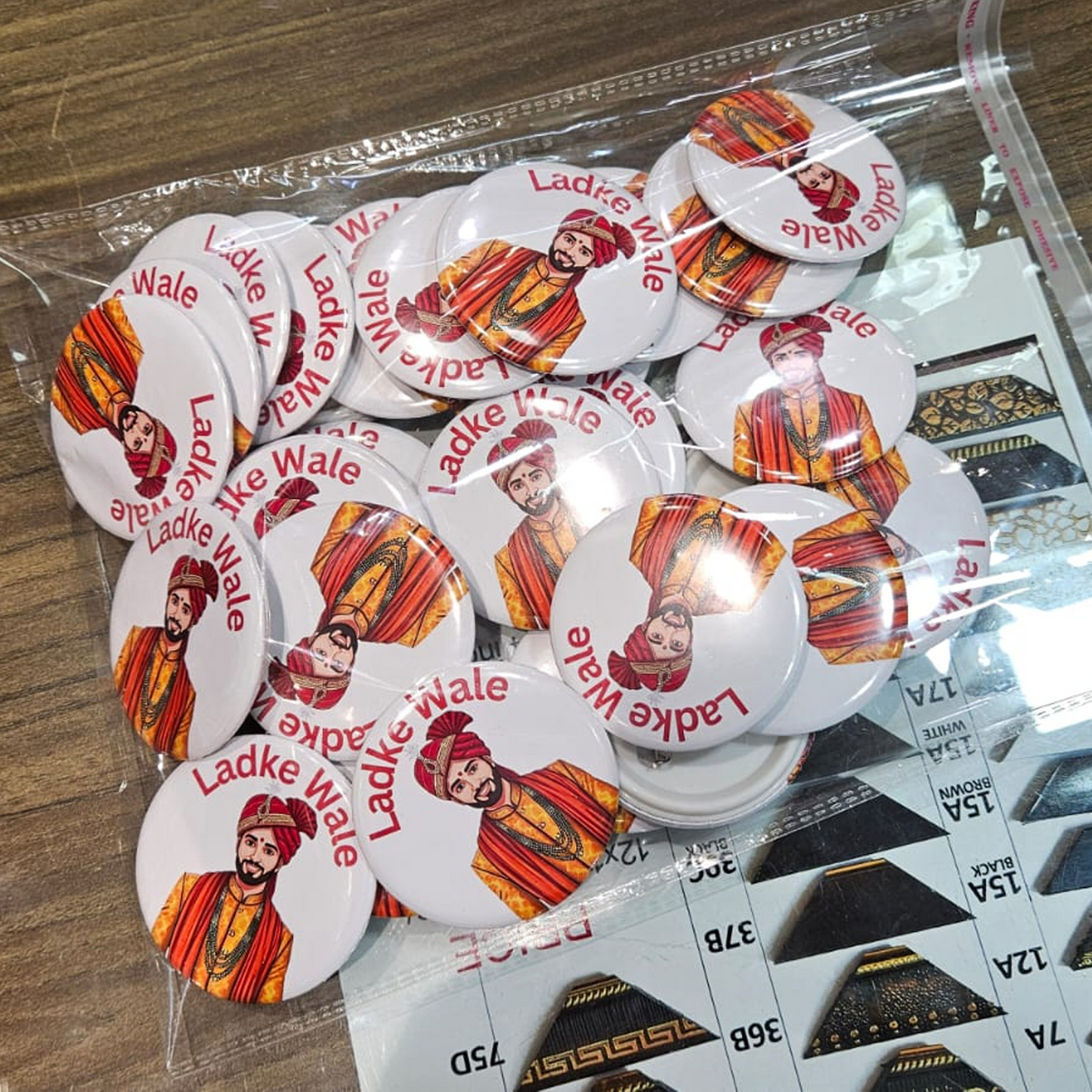 Customized Badges | Pack of 12