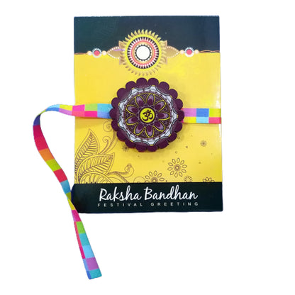 Rakhi for Raksha Bandhan | Om Printed Rakhi