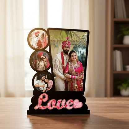 Love wooden table Frame