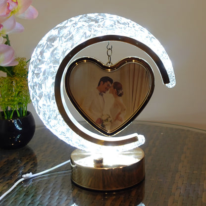 Crystal Moon Lamp