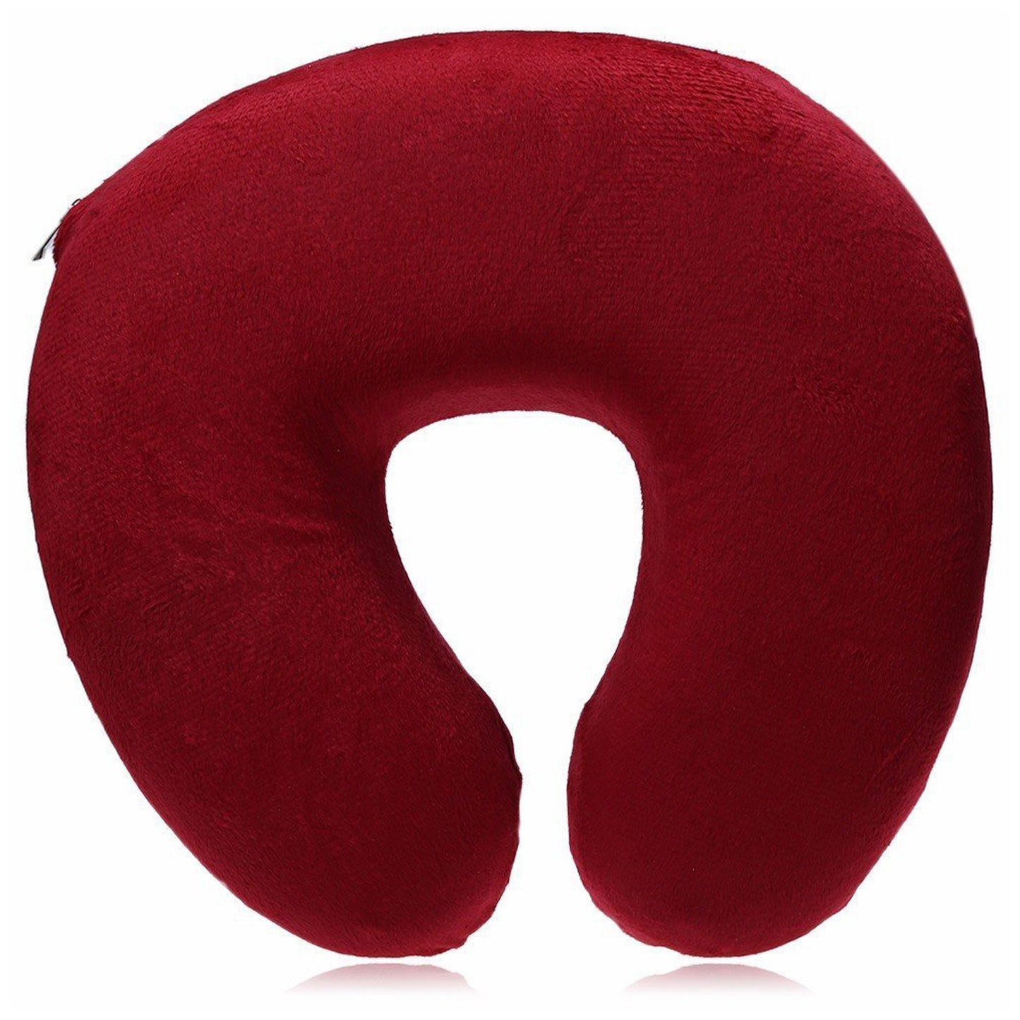 Foam U Shape Neck Pillow (Red)