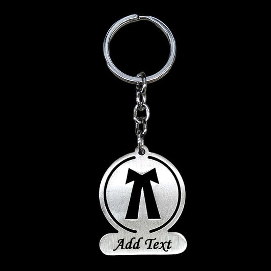 Stainless Steel Advocate Keychain