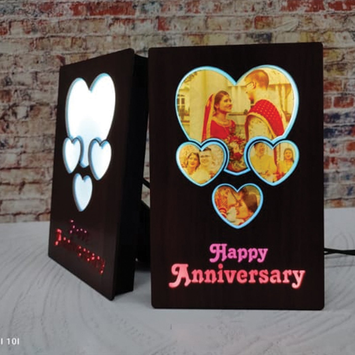 LED Anniversary Frame