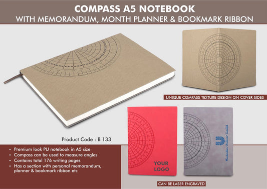 Compass A5 Notebook