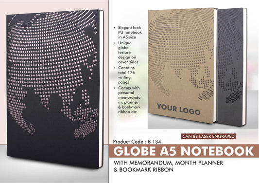 Globe A5 Notebook