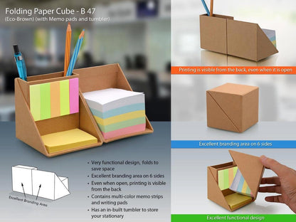 Folding Paper Cube