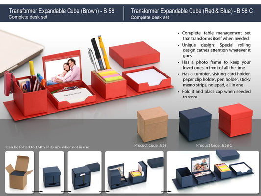 Transformer expandable cube