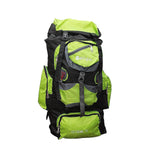 65Litres Green Hiking Bag with 1 Travelling Compass Green/Black