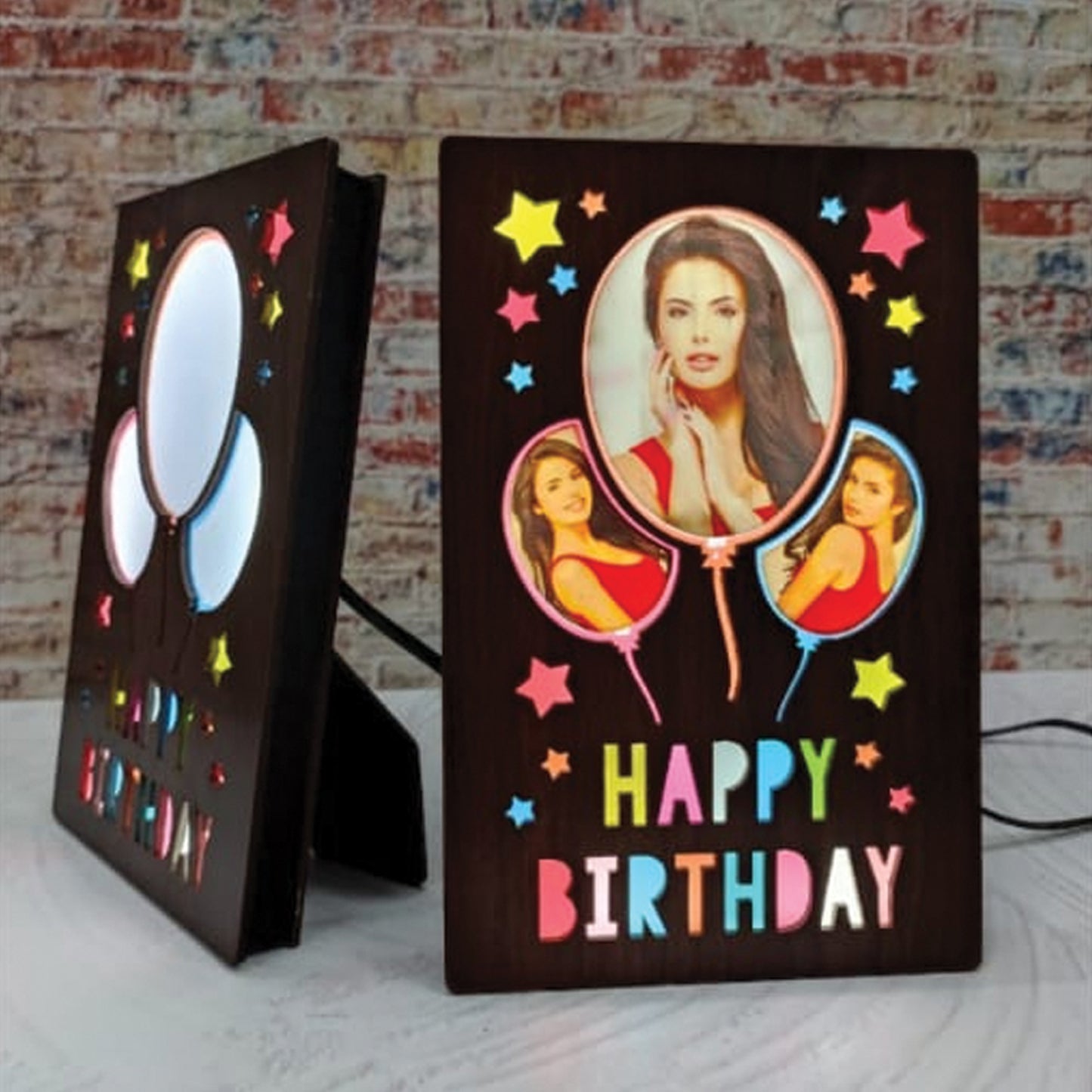 LED Birthday Frame