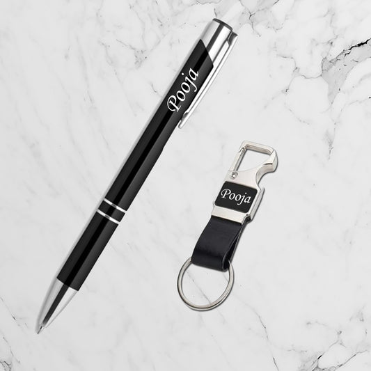 Personalized Pen & Keychain set