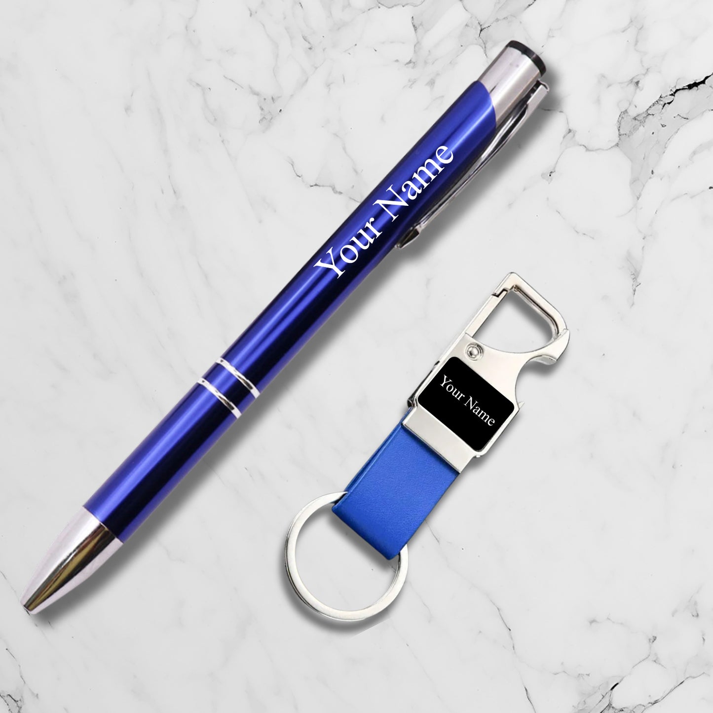 Personalized Pen & Keychain set
