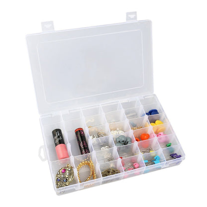 Multipurpose Plastic Storage Box with Removable Dividers