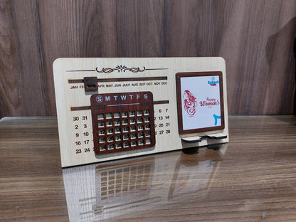 2 in 1 Calendar & Mobile stand frame