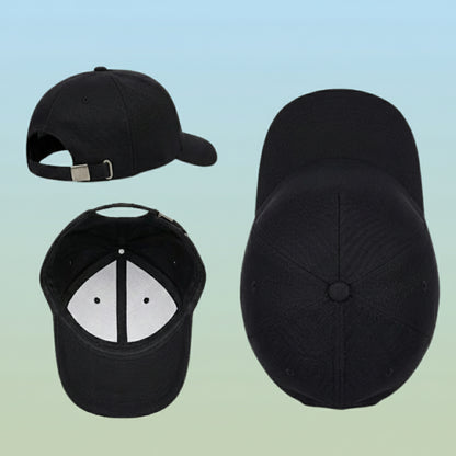 Your Name/Text | Black Printed Cap