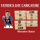 Personalized Caricature For Father | F01