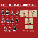 Personalized Caricature For Father | F09