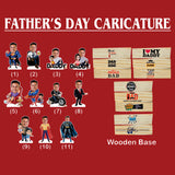 Personalized Caricature For Father | F08