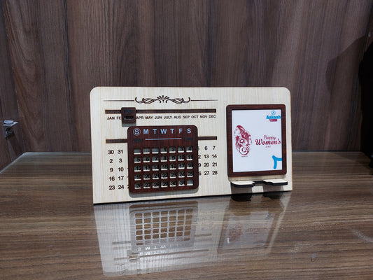 2 in 1 Calendar & Mobile stand frame