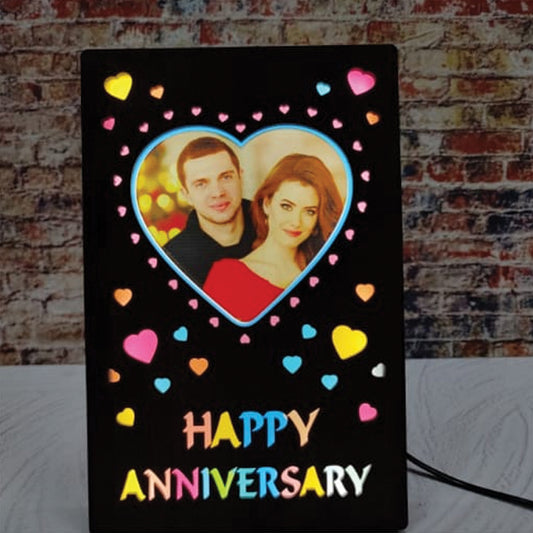 LED Anniversary Frame