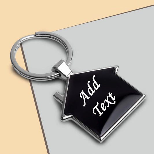 Customize  Key Chain Hut Shape