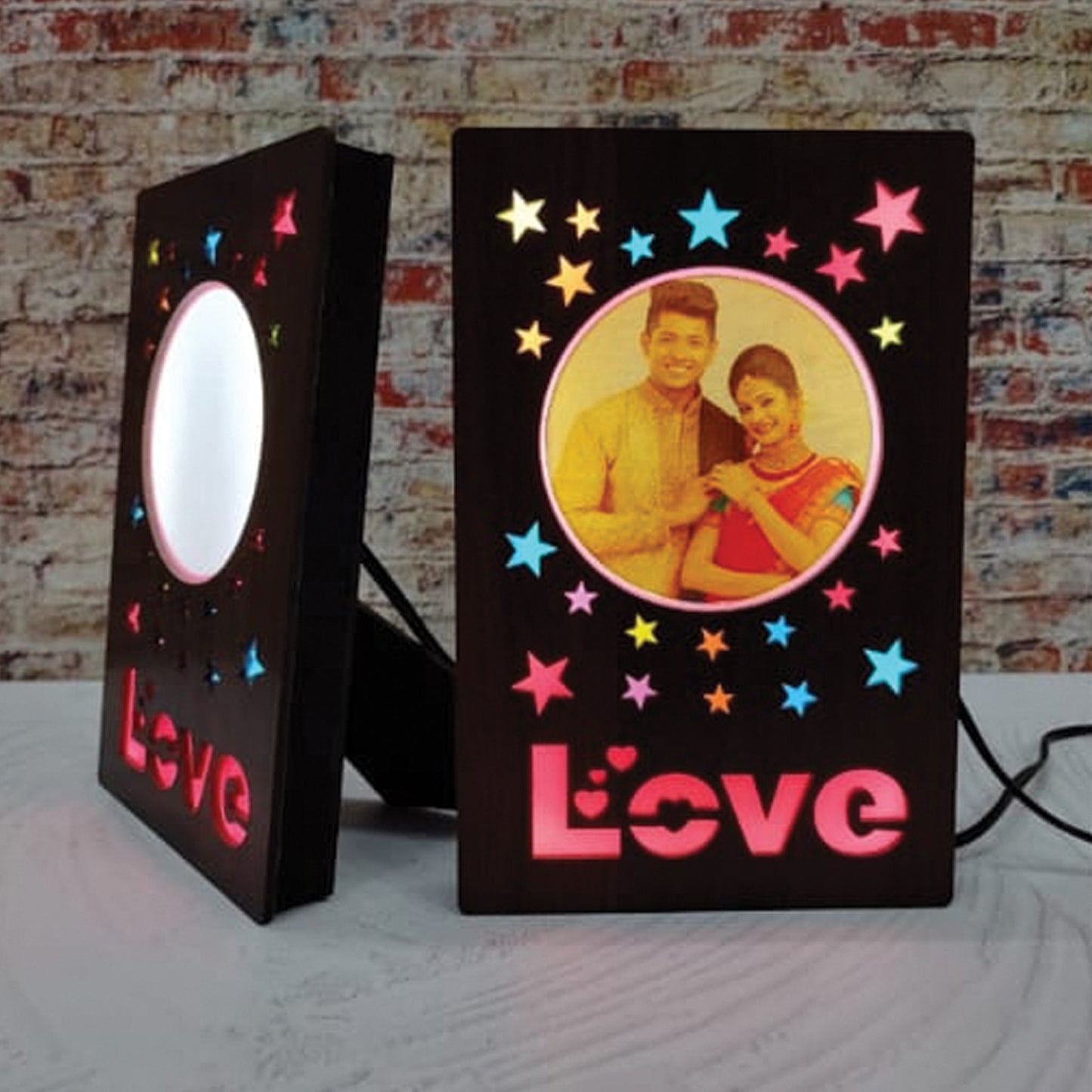 LED Love Frame