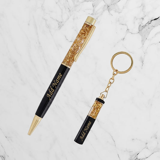 Personalized Pen & Keychain Combo | C08