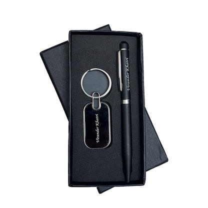 Black Pen & Keychain