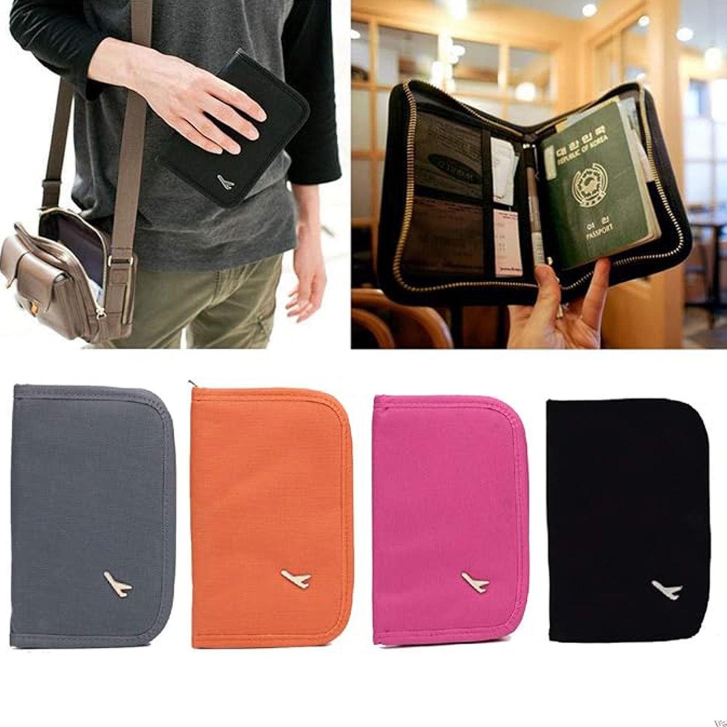 Document Holder Passport Wallet Holder