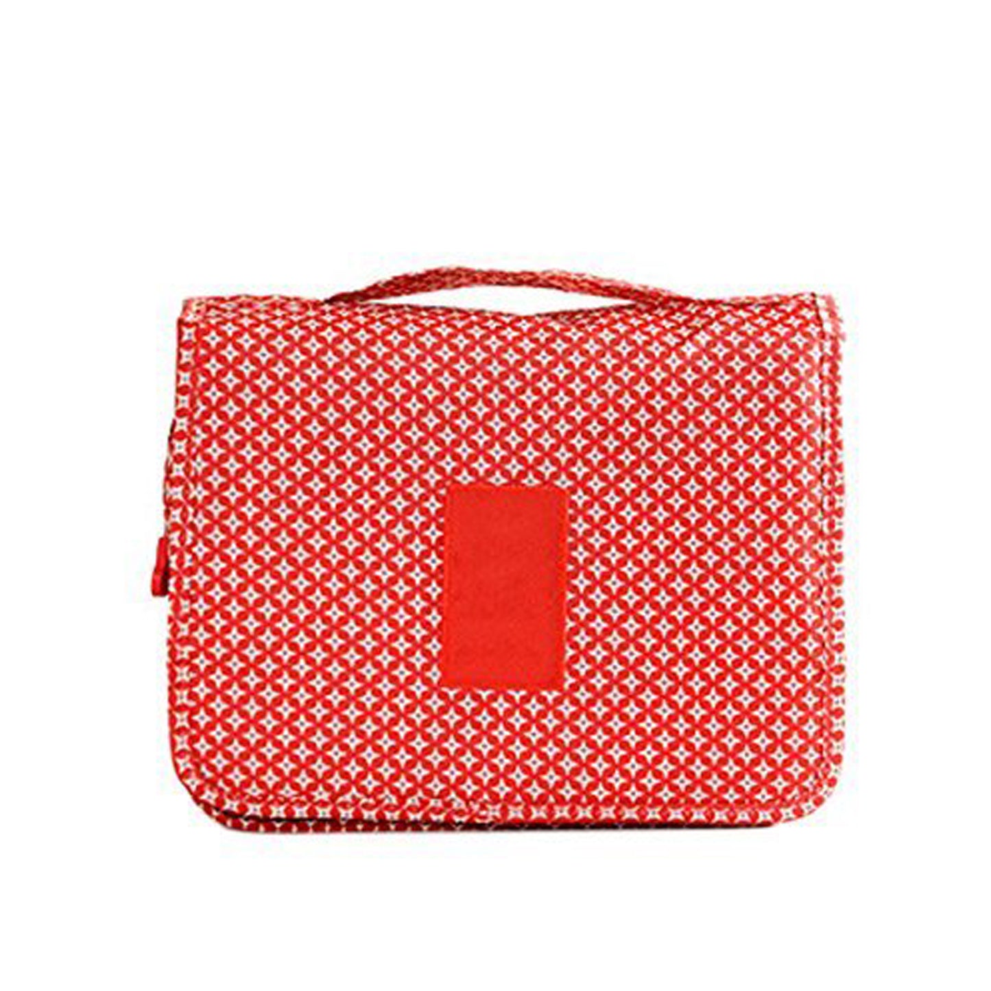 Multi Utility Hanging Toiletry Kit - Red