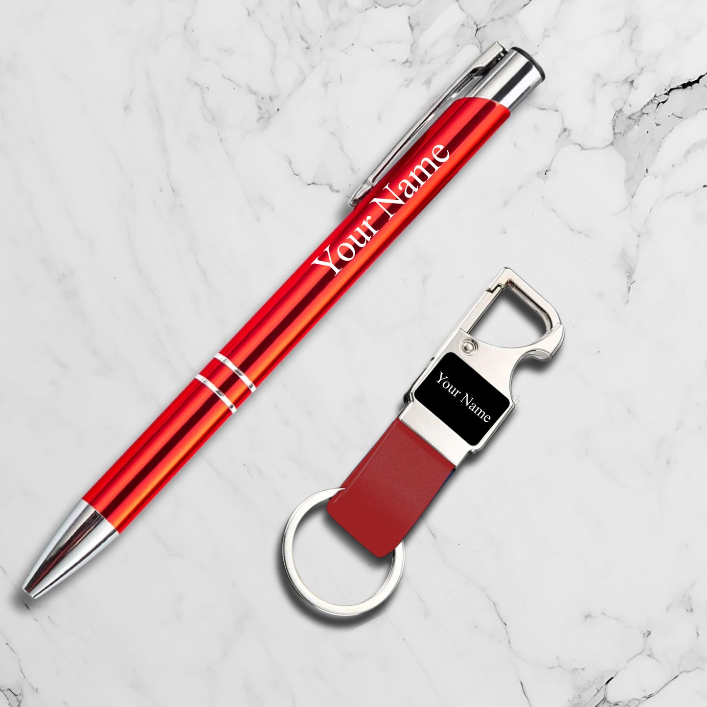Personalized Pen & Keychain set