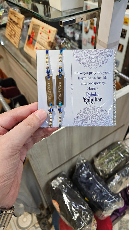 Personalized Evil Eye Rakhi (Pack of 2)