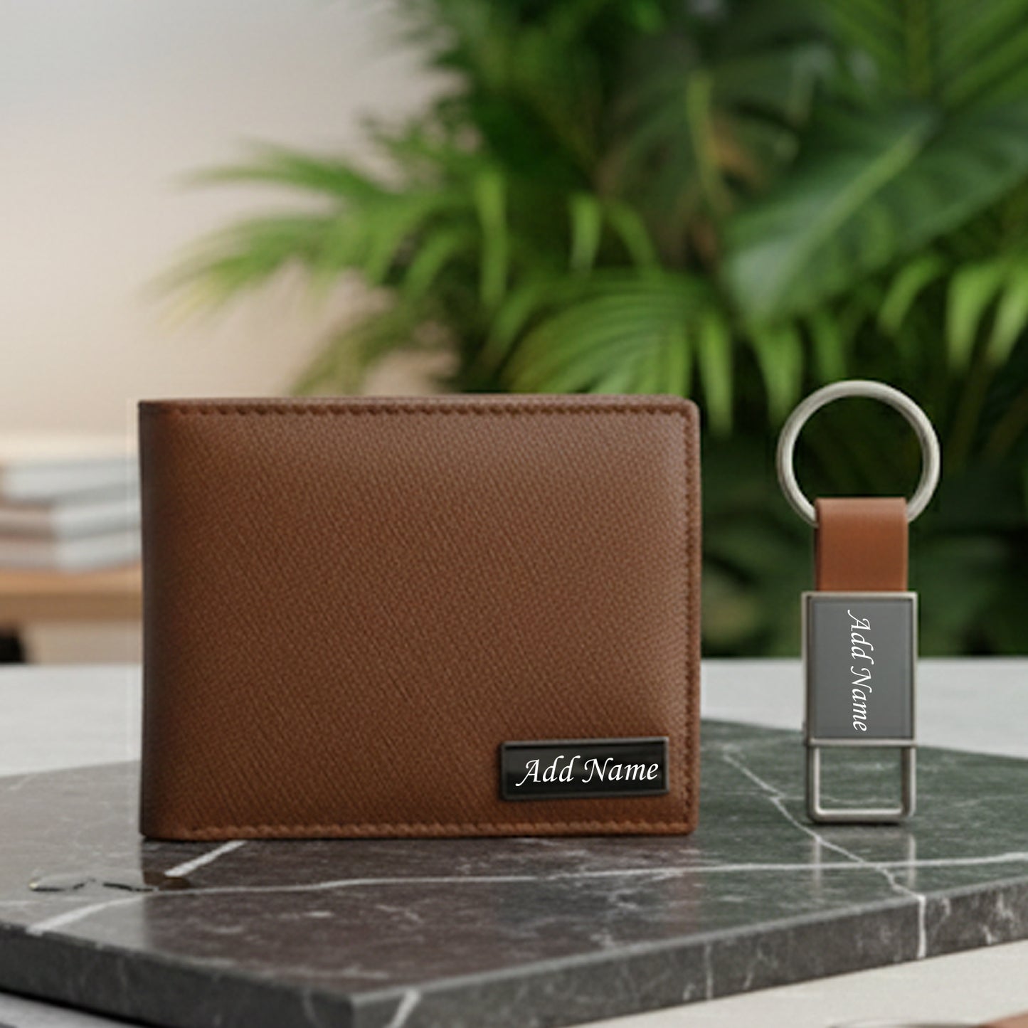 Customized Wallet and Keychain