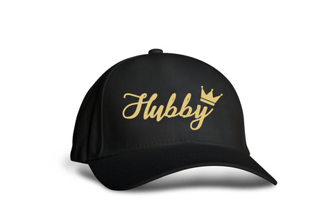 Hubby | Black Printed Cap
