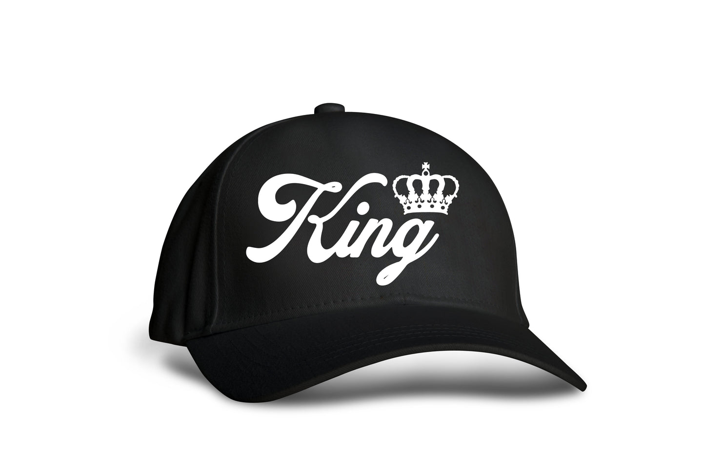 King | Black Printed Cap
