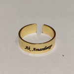 Personalized Ring | GOLDEN