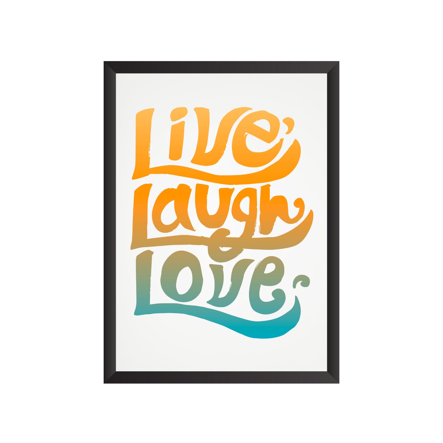 Live. Laugh. Love. Wall Frame | PF046