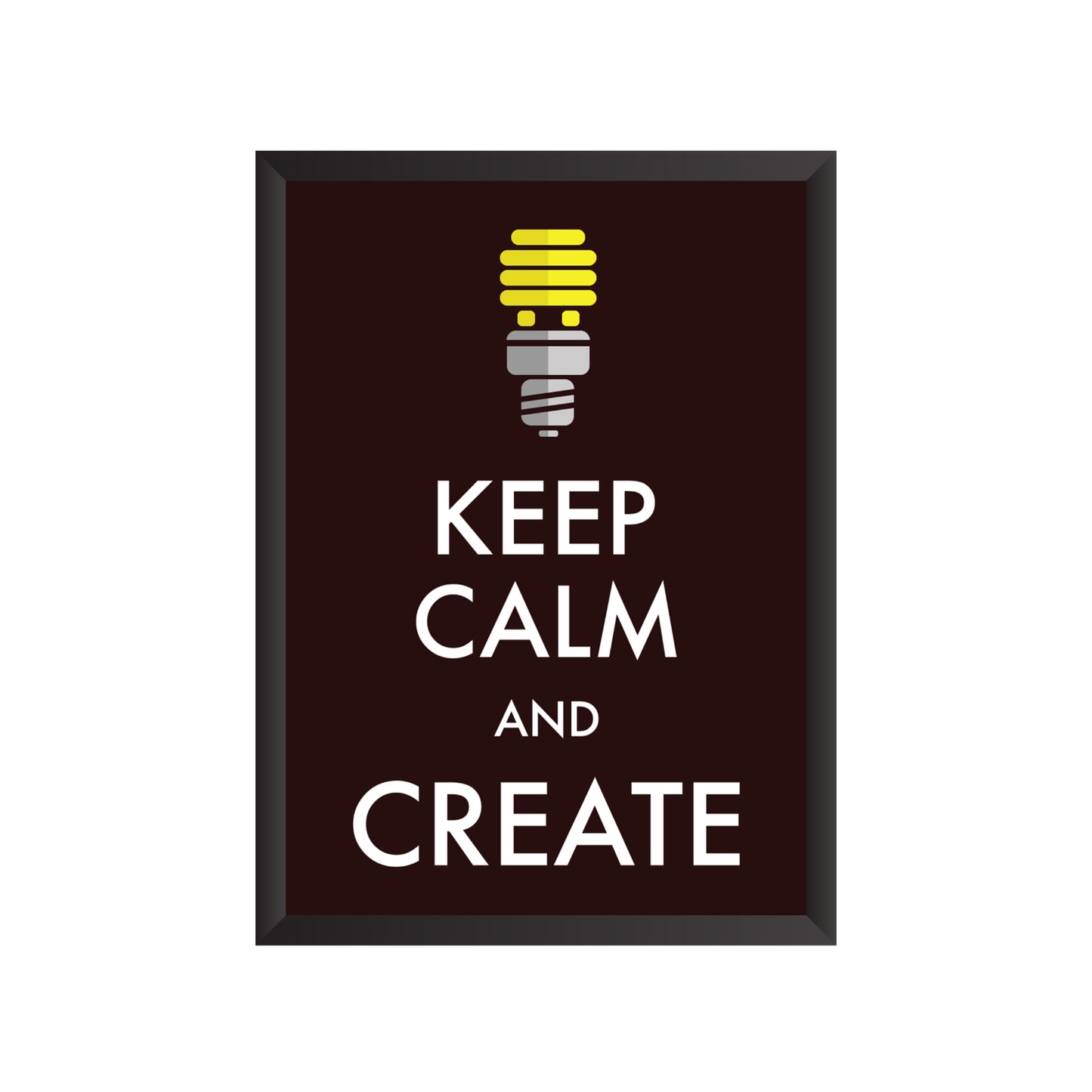 Keep Calm and Create Wall Frame | PF030