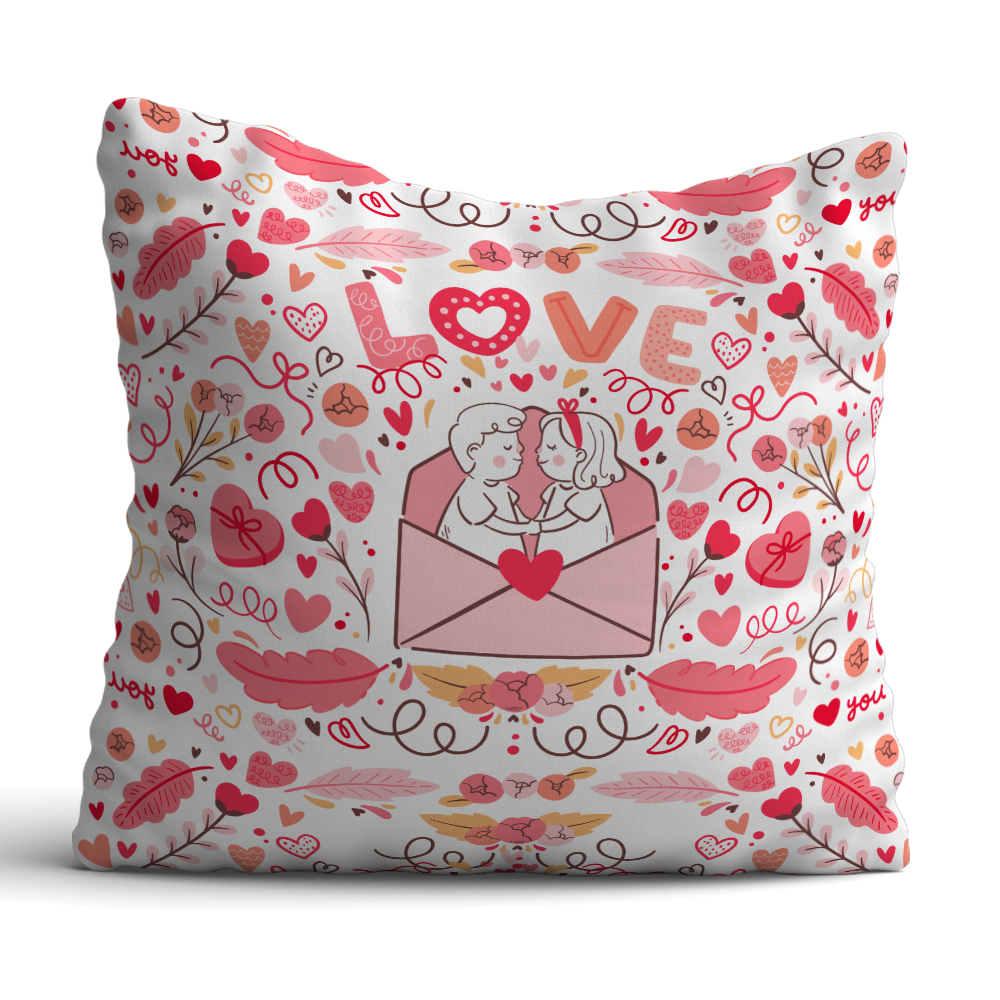 Love couple 12x12 Cushion with filler