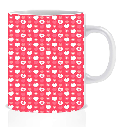 Heart Pattern Coffee Mug | ED1417