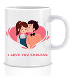 I Love You Endless Hearts Coffee Mug | ED1430