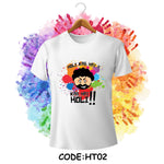 Holi T-shirt Design Code - HT02