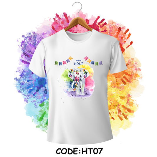 Holi T-shirt Design Code - HT07
