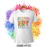 Holi T-shirt Design Code - HT15