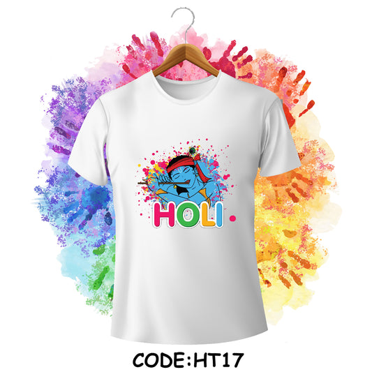 Holi T-shirt Design Code - HT17