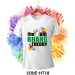 Holi T-shirt Design Code - HT18