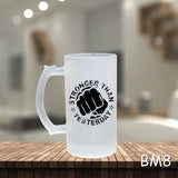 Stronger Then Yestaday Beer Mug | BM8